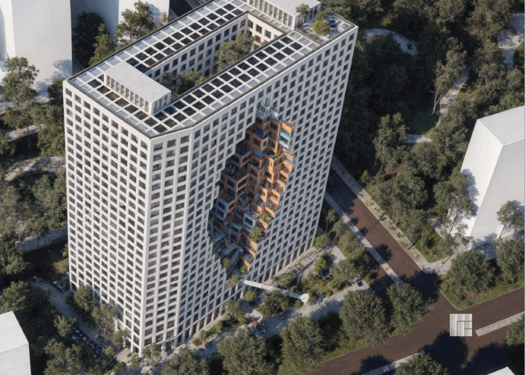 tirana boulevard building - duplicate