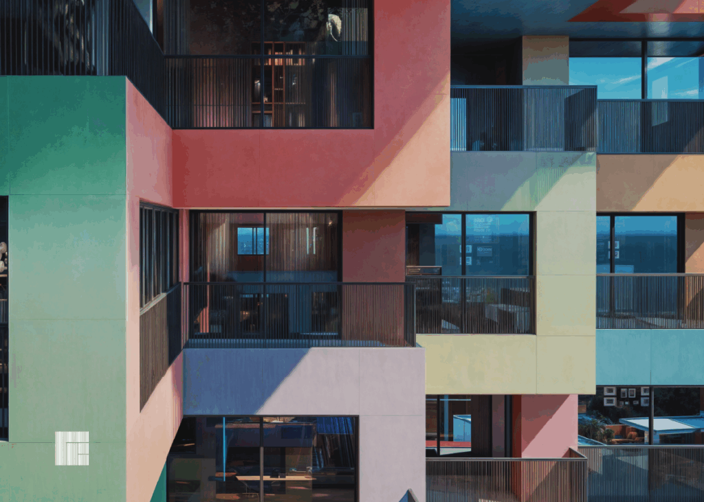 brochure - urban room with it´s typical colors