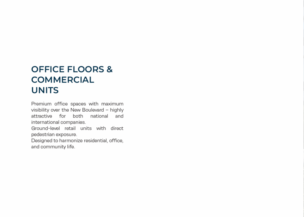 office floors and commercial units
