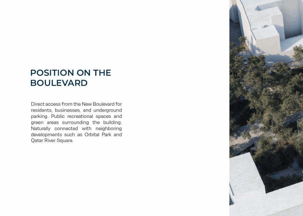 brochure - position on the boulevard